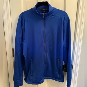 Ralph Lauren RLX Blue Men’s Long Sleeve Full Zip Performance Jacket Size Large